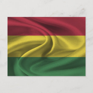 Postal Bandera de Bolivia