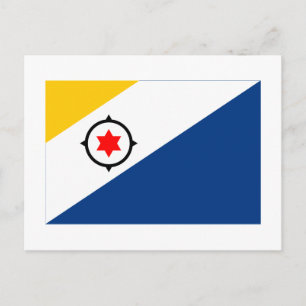 Postal Bandera de Bonaire