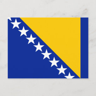 Postal Bandera de Bosnia y Herzegovina