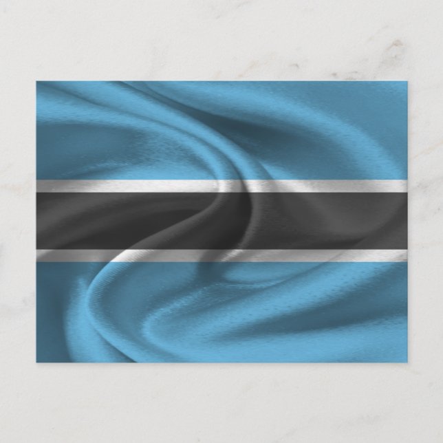 Postal Bandera de Botsuana (Anverso)