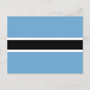 Postal Bandera de Botsuana (Botsuana)