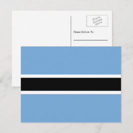 Postal Bandera de Botswana, bandera de Botswana