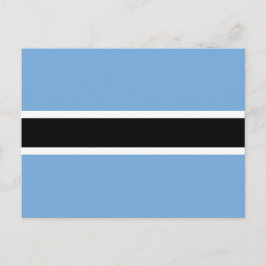 Postal Bandera de Botswana, bandera de Botswana