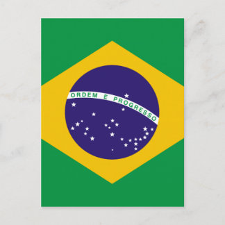 Postal Bandera de Brasil
