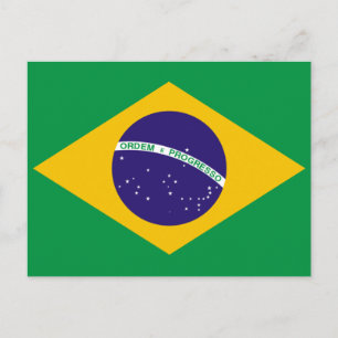Postal Bandera de Brasil