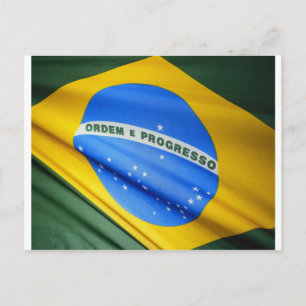 Postal Bandera de Brasil
