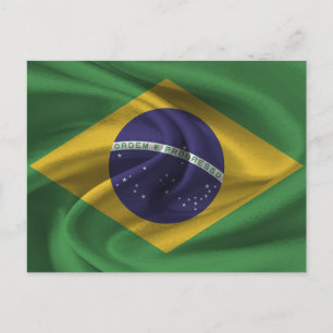 Postal Bandera de Brasil