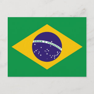 Postal Bandera de Brasil Bandeira do Brasil