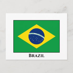 Postal Bandera de Brasil (brasileño)