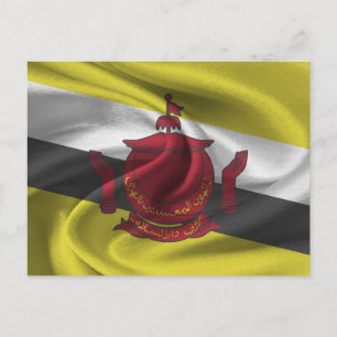 Postal Bandera de Brunéi