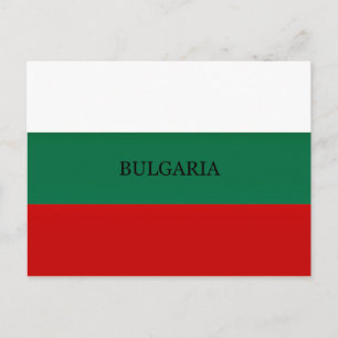 Postal Bandera de Bulgaria