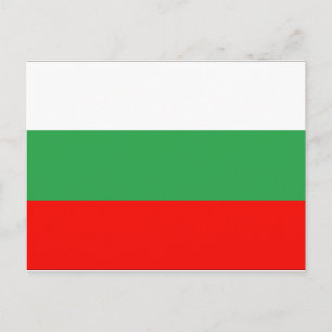 Postal Bandera de Bulgaria