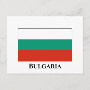 Postal Bandera de Bulgaria