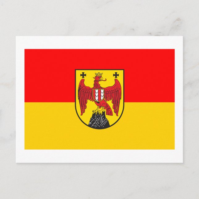Postal Bandera de Burgenland, Austria (Anverso)
