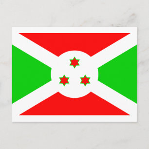 Postal Bandera de Burundi