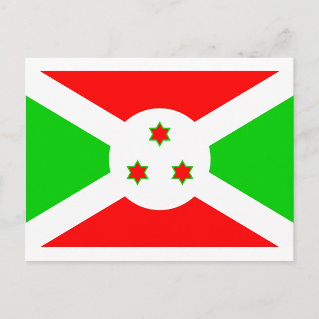 Postal Bandera de Burundi (Anverso)