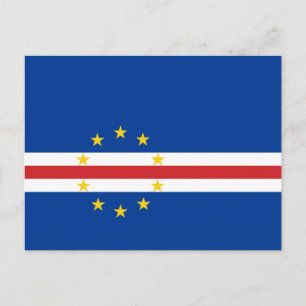 Postal Bandera de Cabo Verde