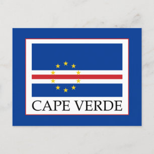 Postal Bandera de Cabo Verde