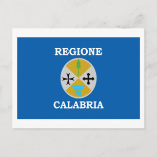 Postal Bandera de Calabria