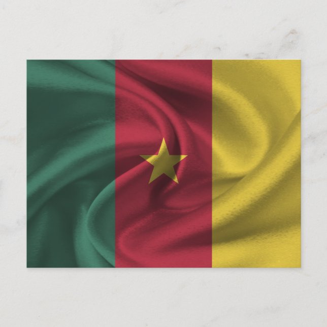 Postal Bandera de Cameron (Anverso)