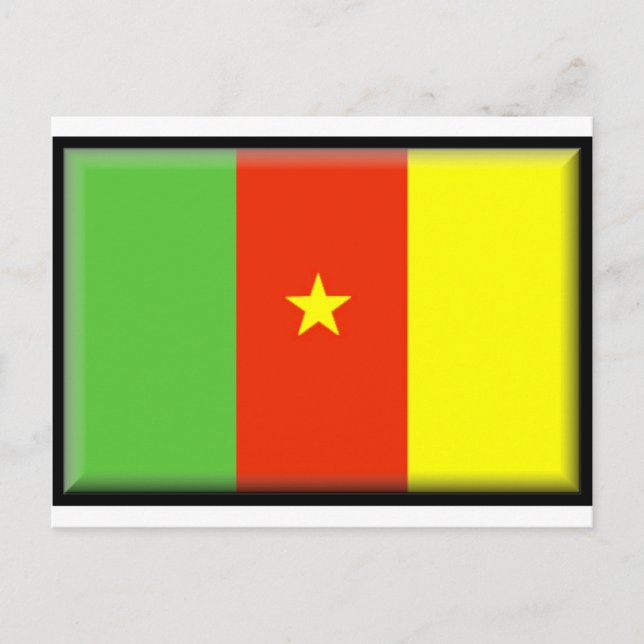 Postal Bandera de Camerún (Anverso)