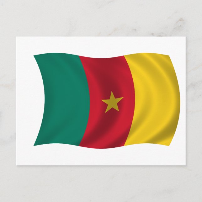 Postal Bandera de Camerún (Anverso)