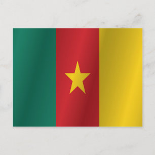 Postal Bandera de Camerún