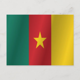 Postal Bandera de Camerún