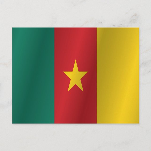 Postal Bandera de Camerún (Anverso)