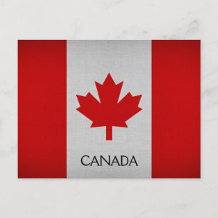 Postal Bandera de Canadá