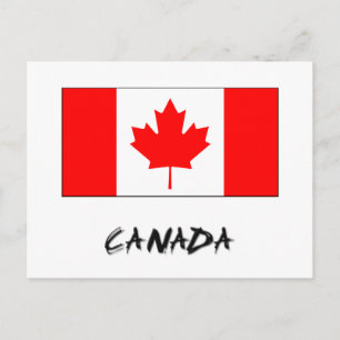 Postal Bandera de Canadá