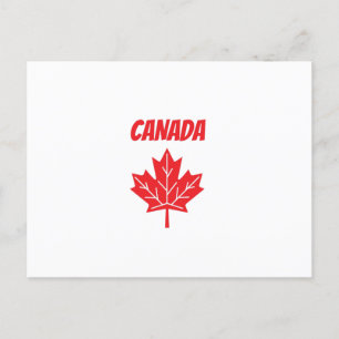 Postal Bandera de Canadá