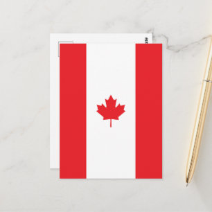 Postal Bandera de Canadá