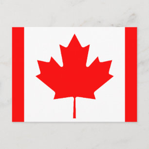 Postal Bandera de Canadá