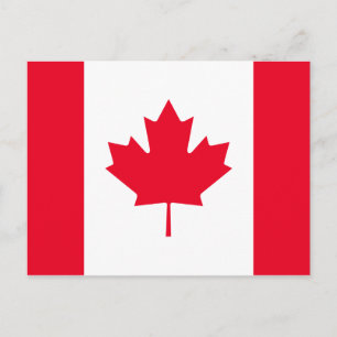 Postal Bandera de Canadá