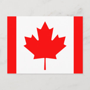 Postal Bandera de Canadá