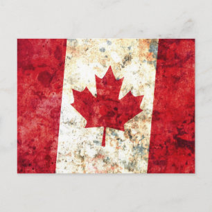 Postal Bandera de Canadá
