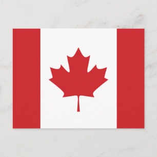 Postal Bandera de Canadá