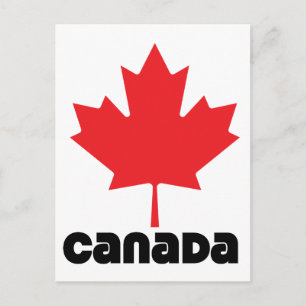 Postal Bandera de Canadá