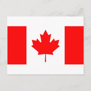 Postal Bandera de Canadá