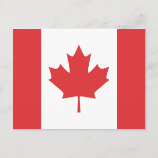 Postal Bandera de Canadá