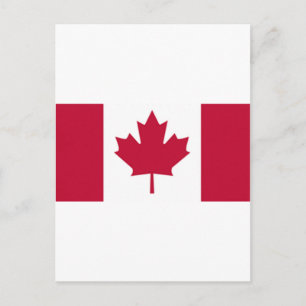 Postal Bandera de Canadá