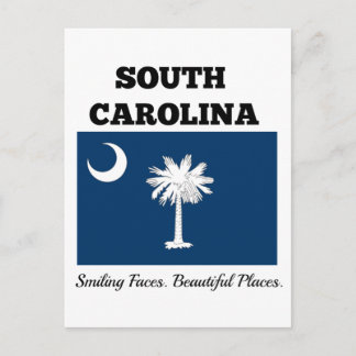 Postal Bandera de Carolina del Sur