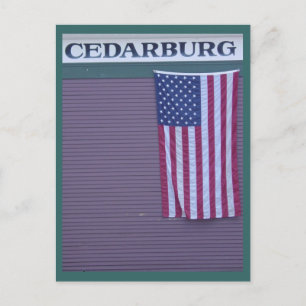 Postal Bandera de Cedarburg