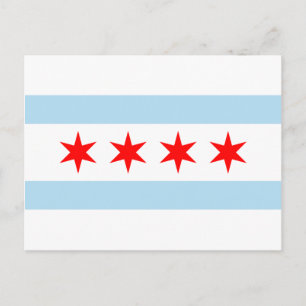 Postal Bandera de Chicago