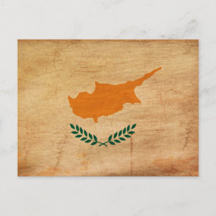 Postal Bandera de Chipre