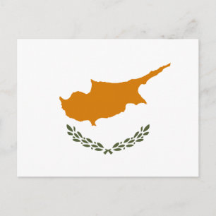 Postal Bandera de Chipre