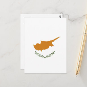 Postal Bandera de Chipre