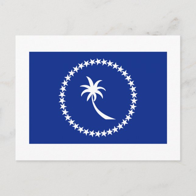 Postal Bandera de Chuuk (Anverso)