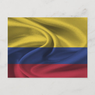 Postal Bandera de Colombia